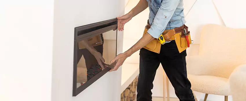 Metal Fireplace Installation in Clinton, Mississippi
