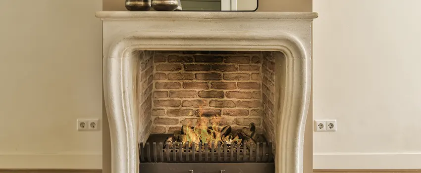 Vintage-style Fireplace Redesign in Clinton, Mississippi