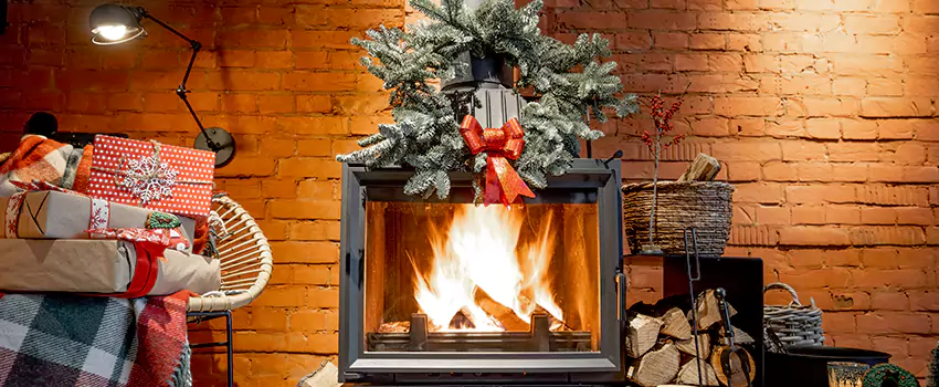 Travis Industries Linear Gas Fireplace Installation in Clinton, Mississippi