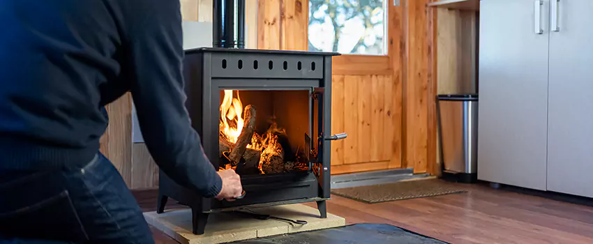 Open Hearth Wood Fireplace Installation in Clinton, MS