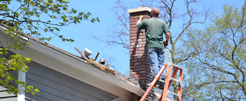 Vinyl and PVC Chimney Flashing Installation in Clinton, MS