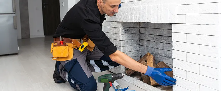 Fireplace Damaged Damper Frame Repair Services in Clinton, Mississippi