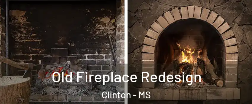  Old Fireplace Redesign Clinton - MS
